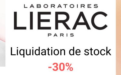 Lierac Stock sale : 30% de réduction